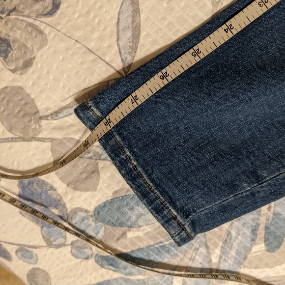 Reformation Harper Mid-Rise Skinny Jeans Destin Wash 28 - Picture 10 of 10